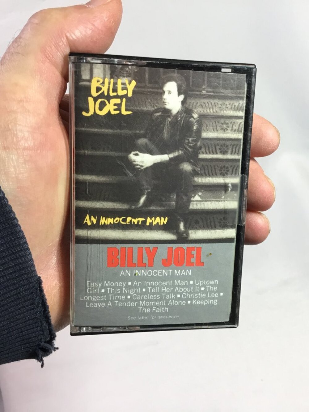 Vintage 1983 Billy Joel "An Innocent Man" Cassette Tape (QCT 38837) Columbia